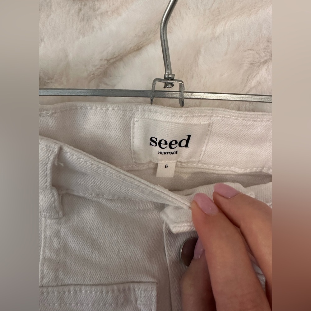 Seed Denim Skirt - Picture 3 of 4